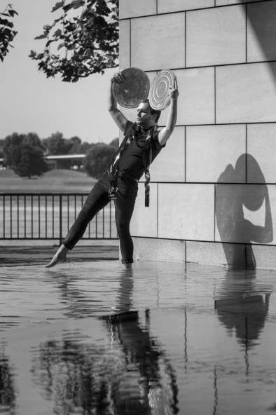 RAFAEL-EVITAN GROMBELKA ... tauber Gebärdensprachdolmetscher im Bild, Schauspieler, Model