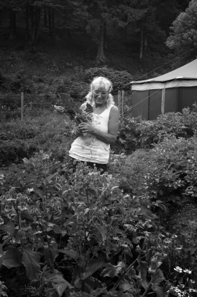 Veronika Sauer - Rohkostschule - Naturoase Haselbach in Thüringen ©by Anke Hunscha - nur zur Ansicht auf dieser Webseite